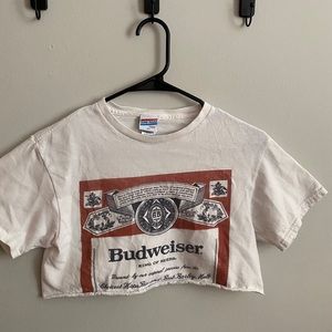 Cropped Junk Food tee